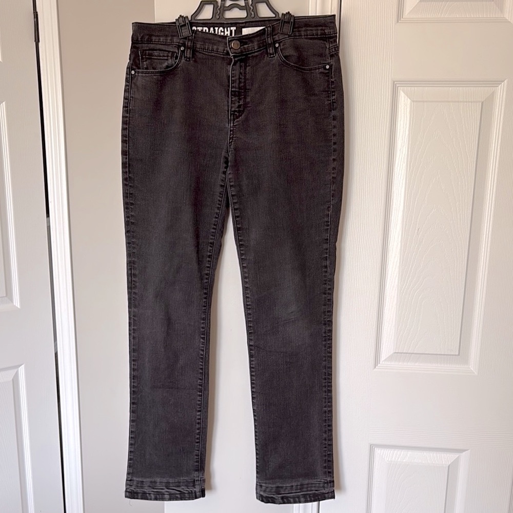 DKNY Classic Grey Straight Leg Jeans